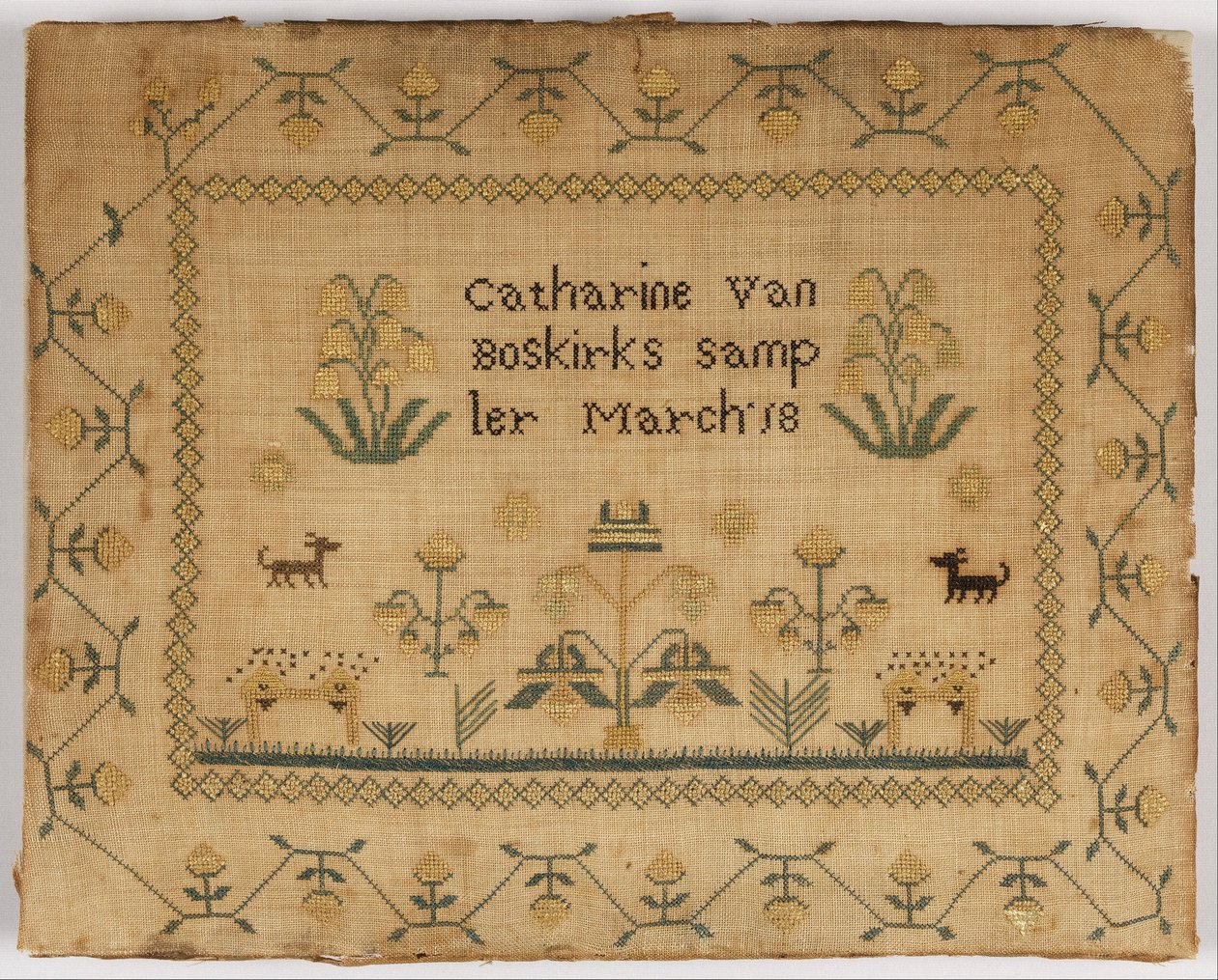 Provtagare av Catherine Van Boskirk