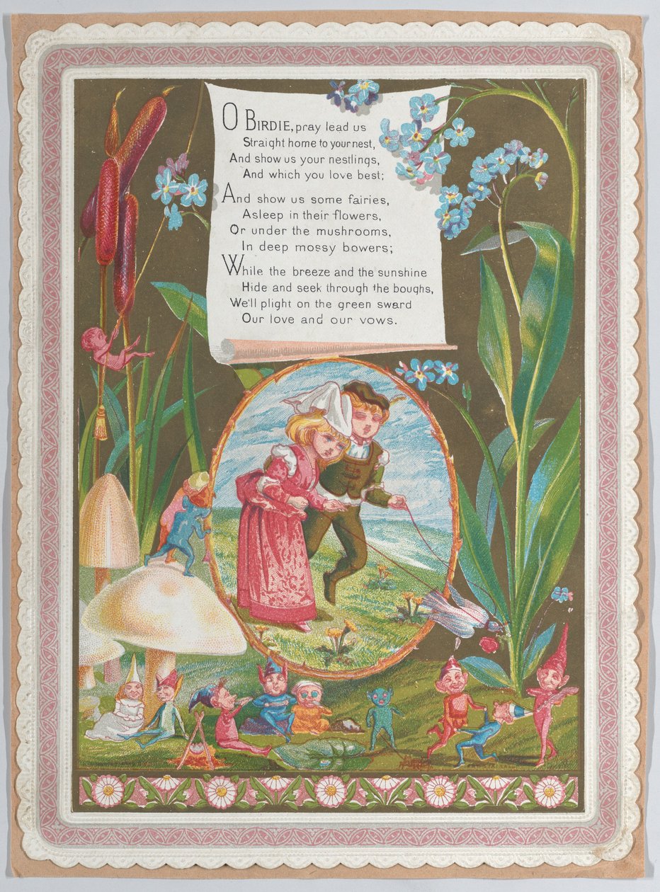 Valentine, 1874. av Catherine Greenaway