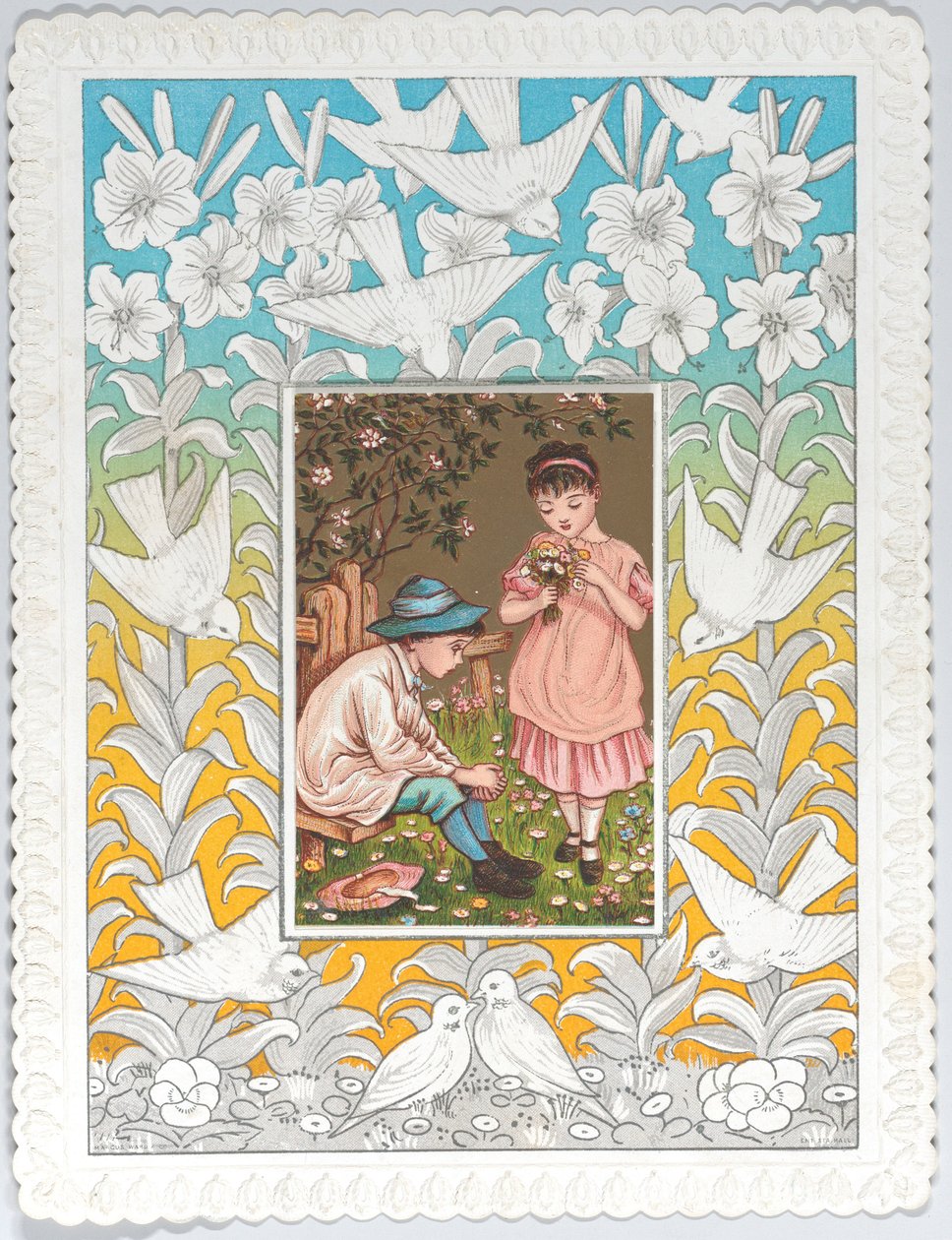 Valentine, 1876., 1876. av Catherine Greenaway