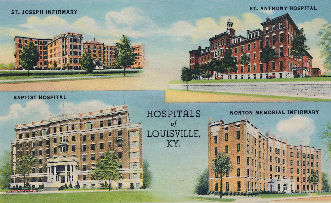 Sjukhus i Louisville, KY., 1942 av Caufield and Shook
