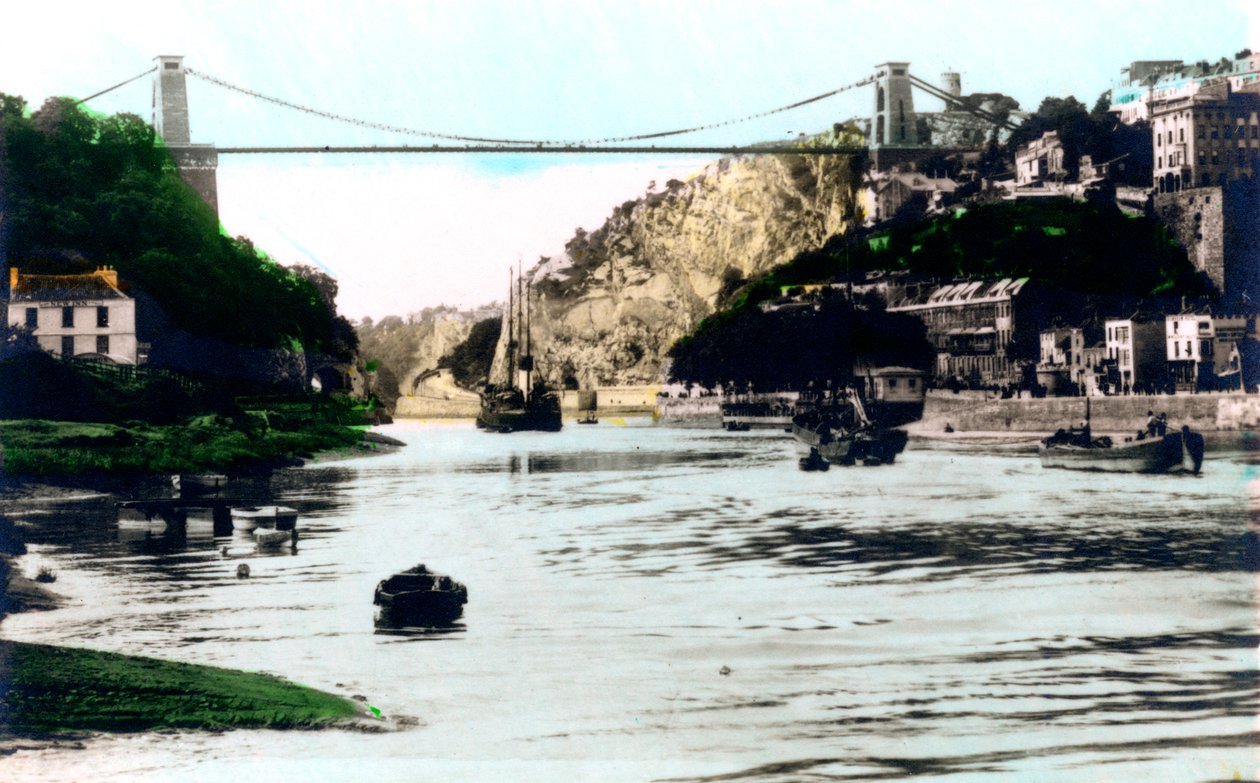 Clifton Suspension Bridge, Bristol, 1926. av Cavenders Ltd