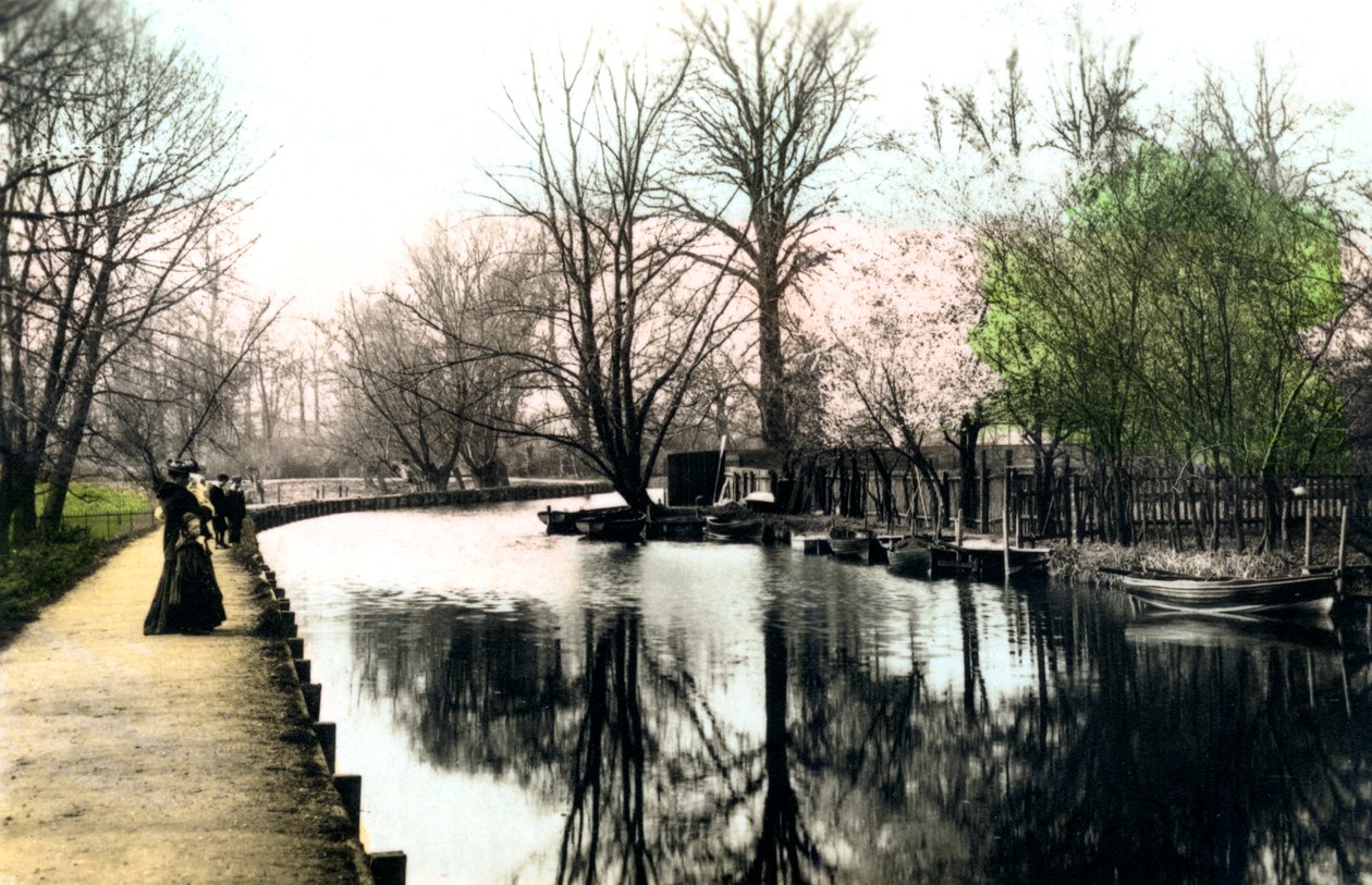 The River Gipping, Ipswich, 1926. av Cavenders Ltd