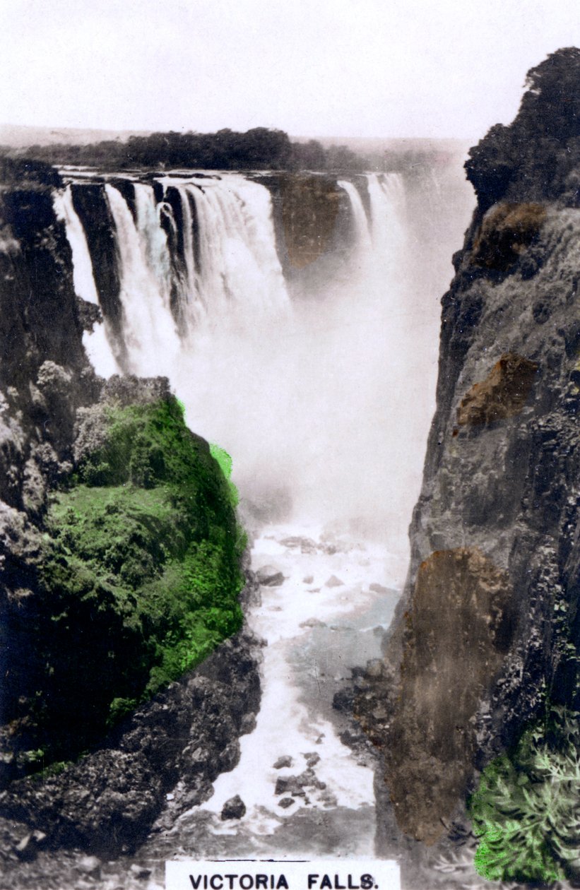 Victoriafallen, Afrika, c1920-talet. av Cavenders Ltd