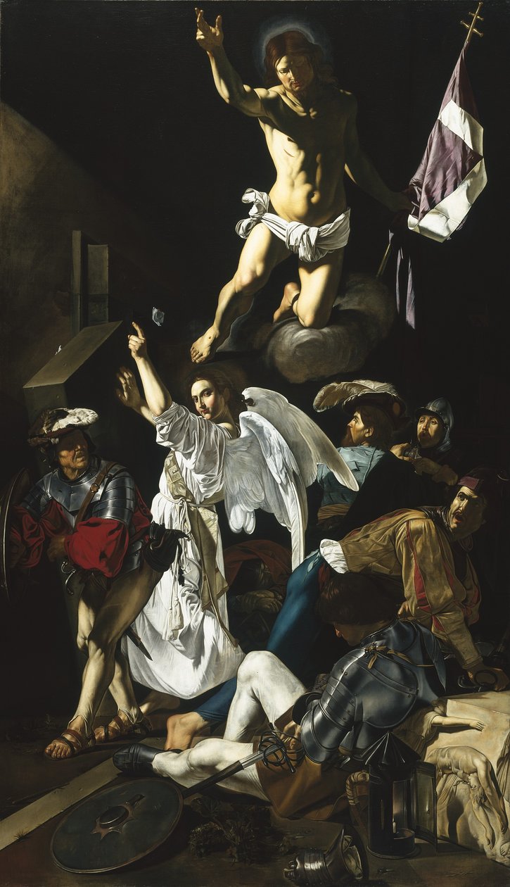 Uppståndelsen, 1619-20 av Cecco de Caravaggio