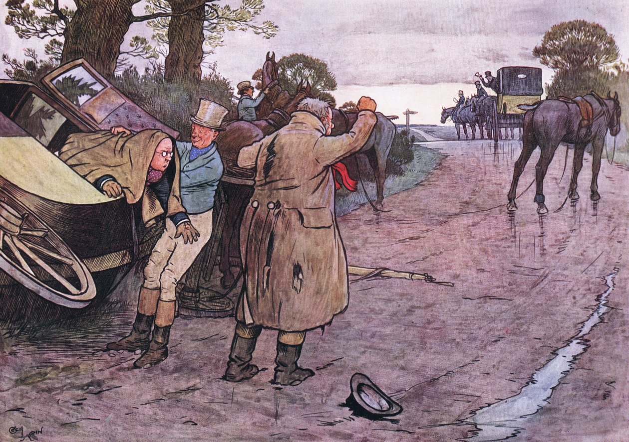 Kärlek till Tuppy, vill du inte komma upp bakom - kör på pojkar svarade Jingle av Cecil Charles Windsor Aldin
