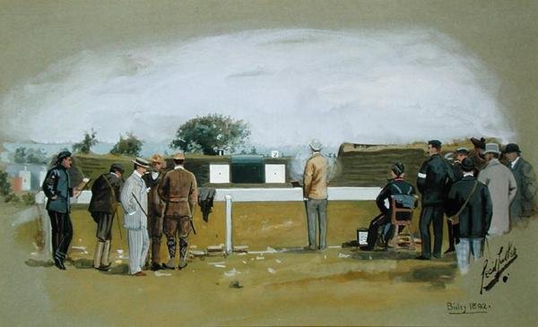Pistol Range, Bisley Camp av Cecil Cutler