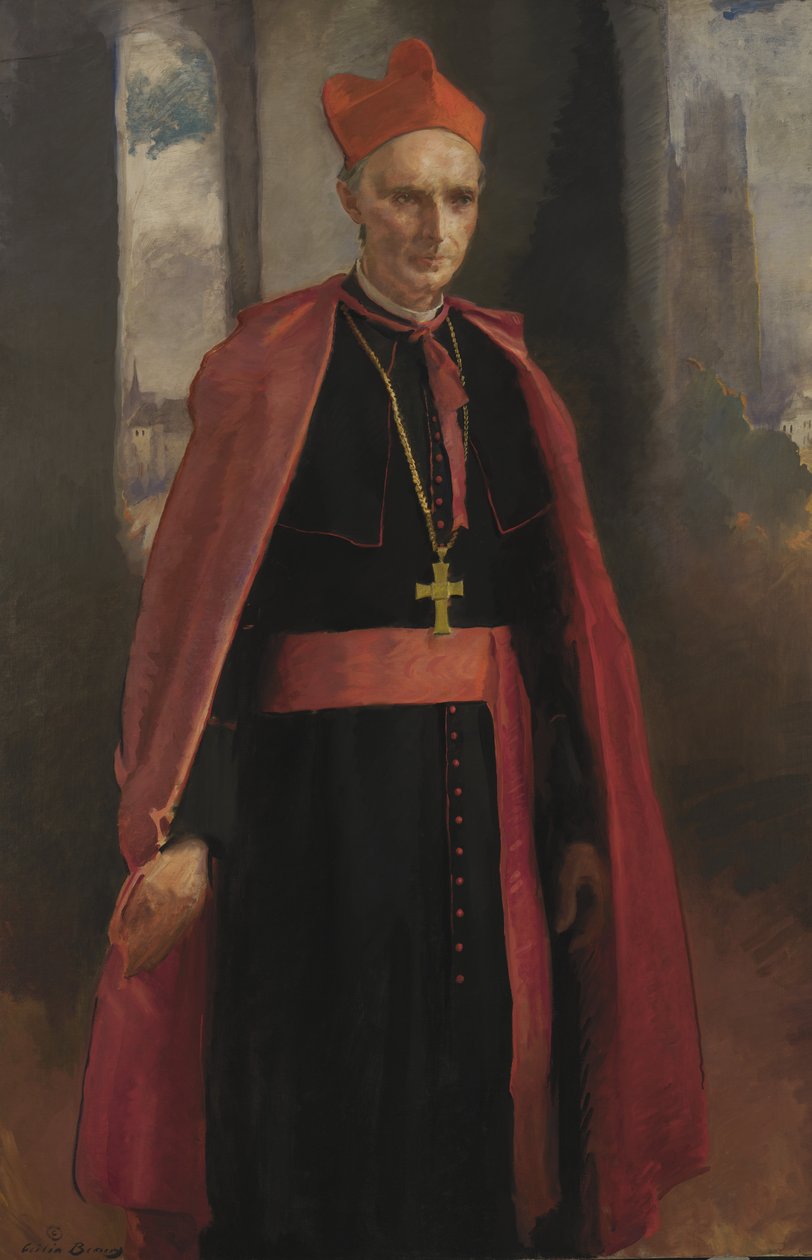 Kardinal Mercier, 1919. av Cecilia Beaux