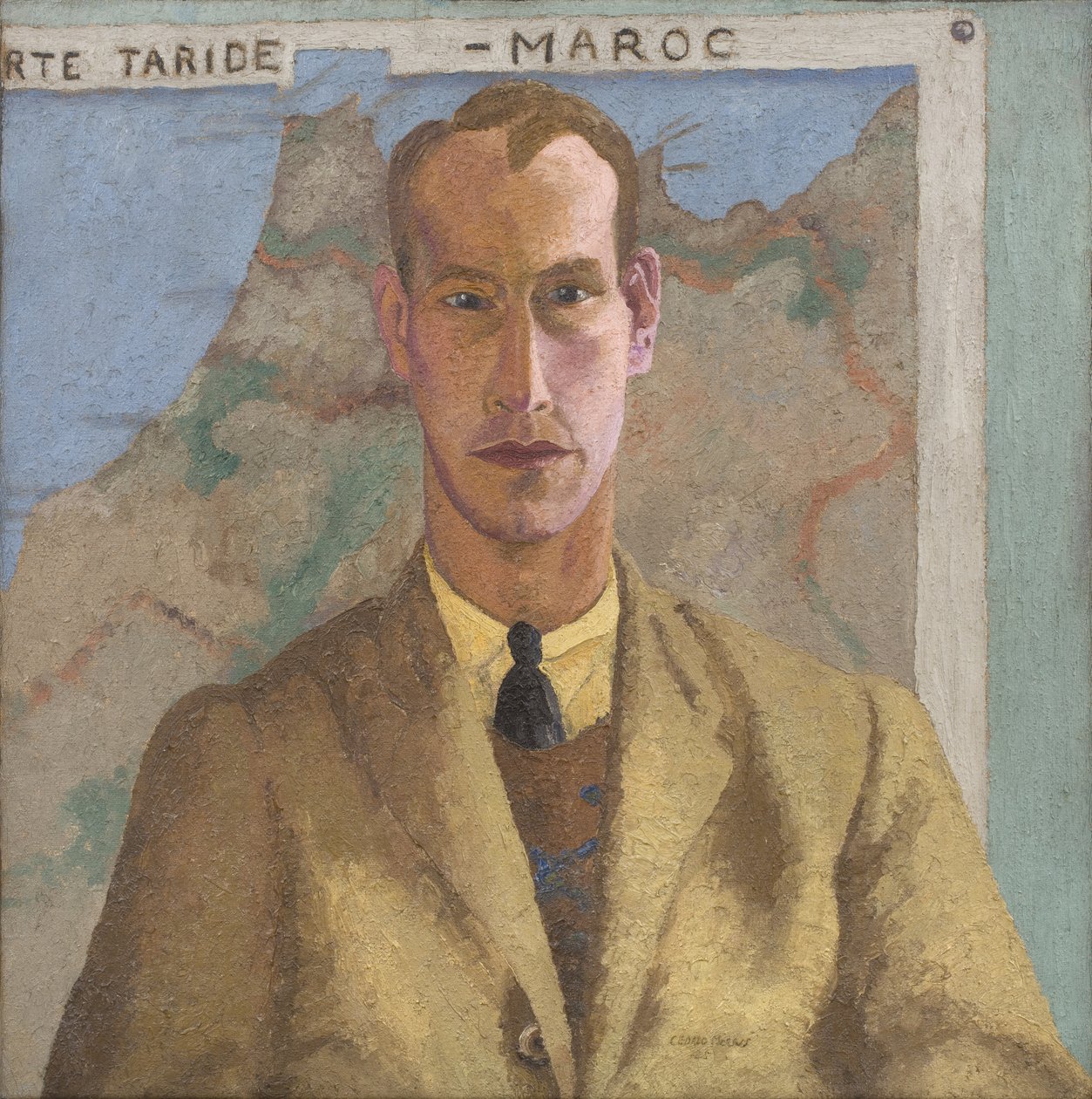 Porträtt av Lett Haines av Cedric Morris