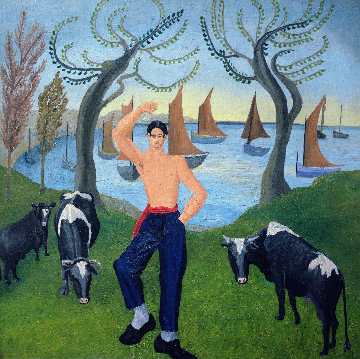 Den dansande sjömannen av Cedric Morris