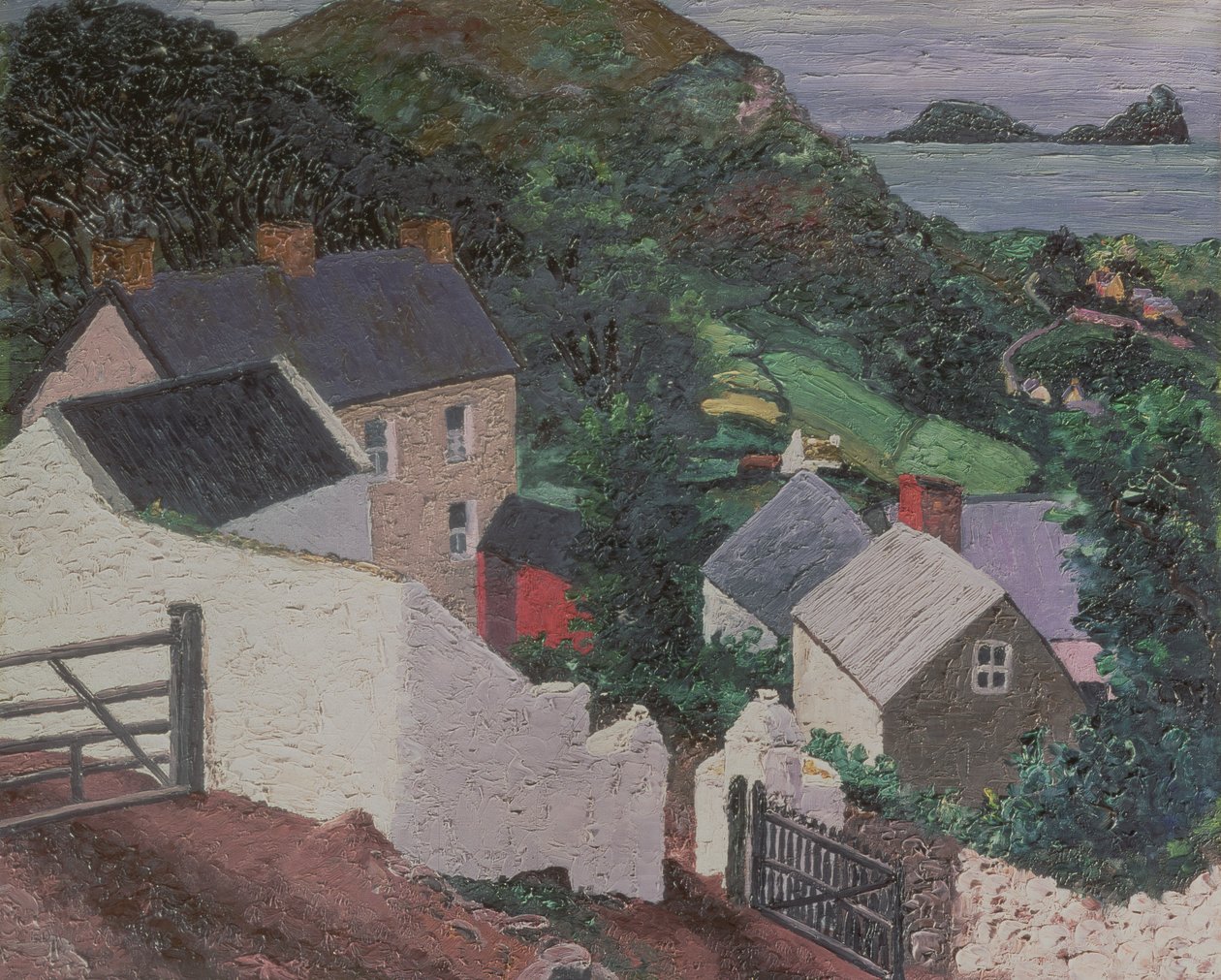Maskhuvud: Gowerhalvön av Cedric Morris