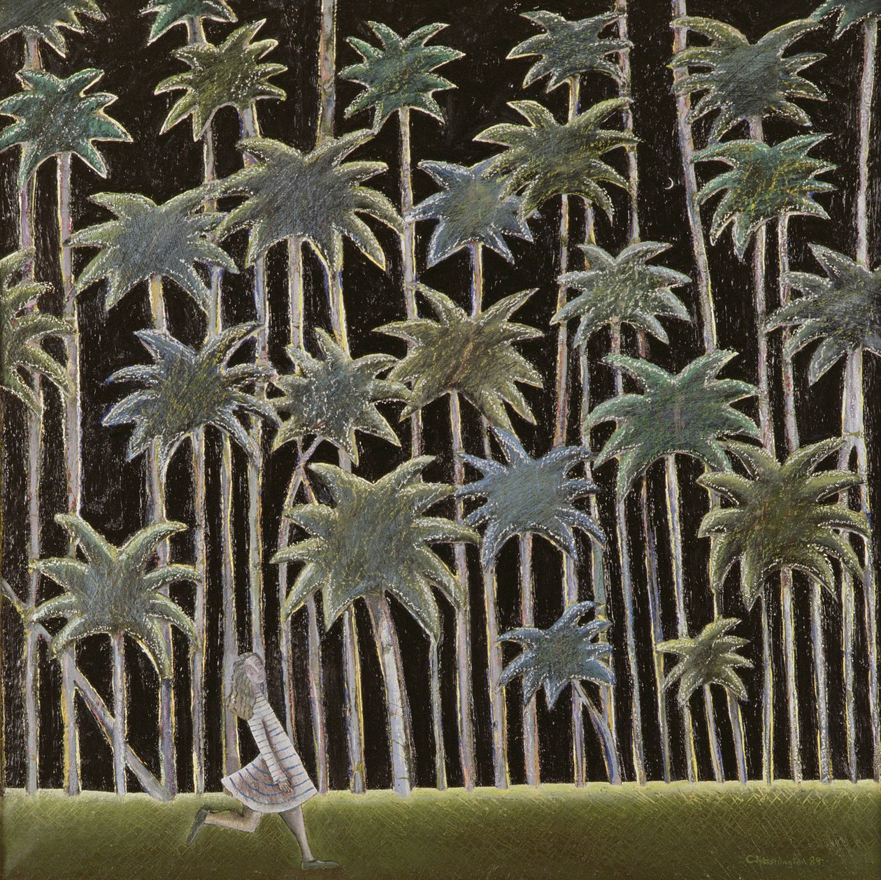 En promenad på landet, 1989 av Celia Washington