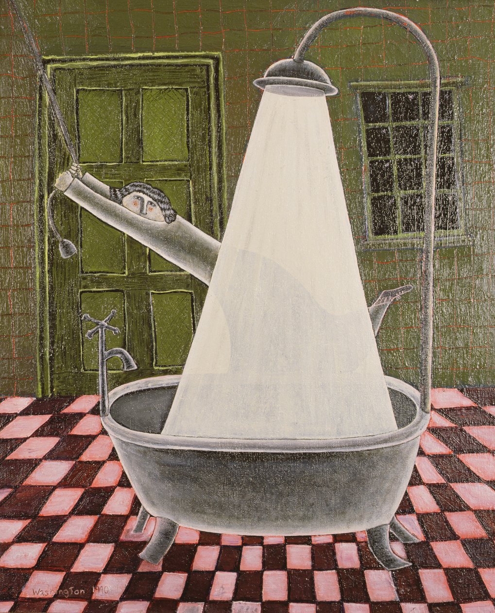 Duschen, 1990 av Celia Washington