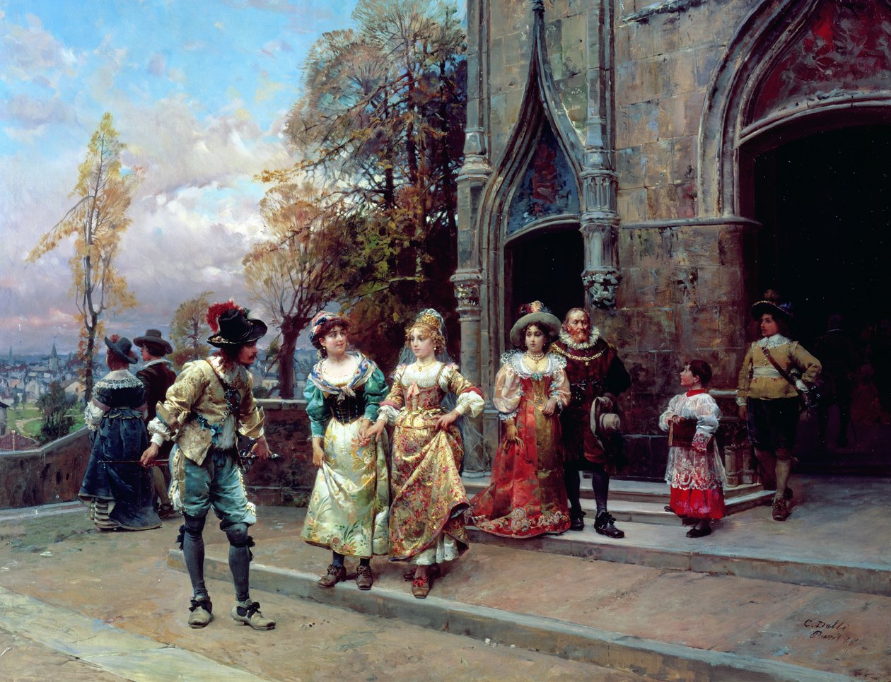 Frieriet, 1888 av Cesare Auguste Detti