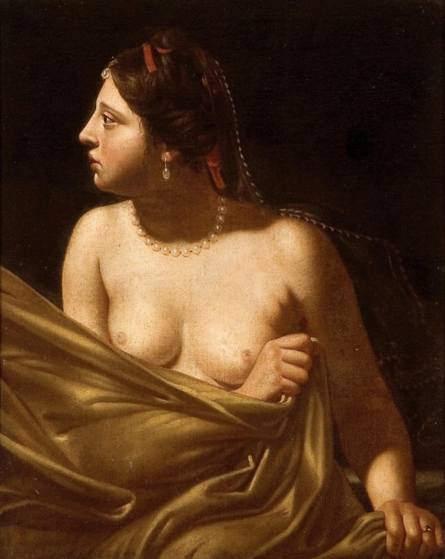 Bust of a woman av Cesare Dandini
