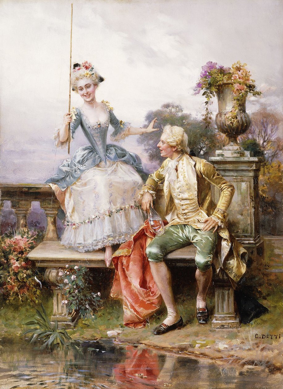 Fångad!, av Cesare Auguste Detti