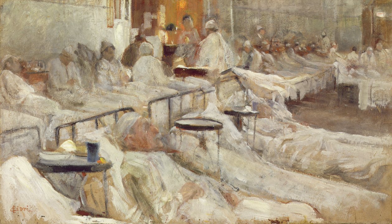 Sjukhusavdelningen av Cesare Ciani