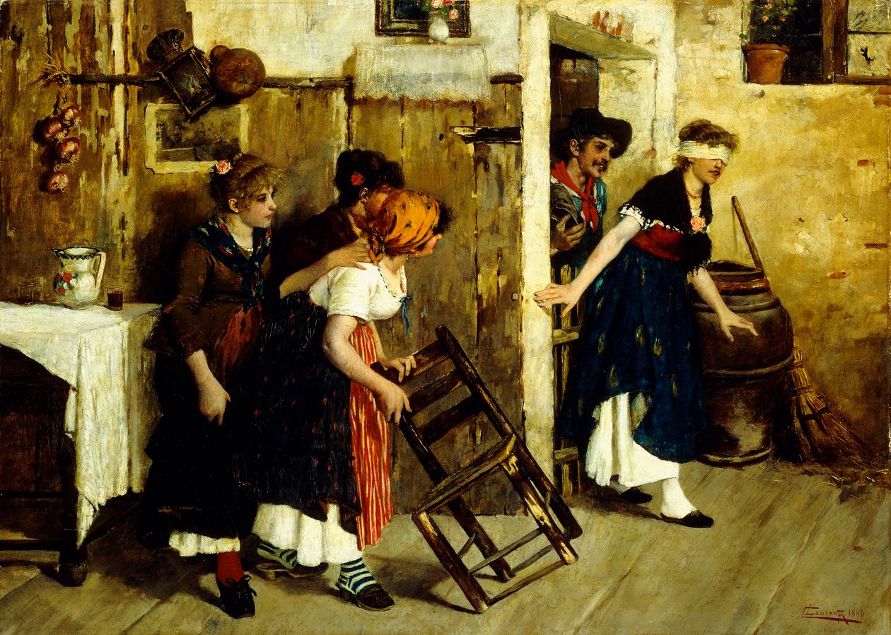 Blind mans bluff av Cesare Laurenti