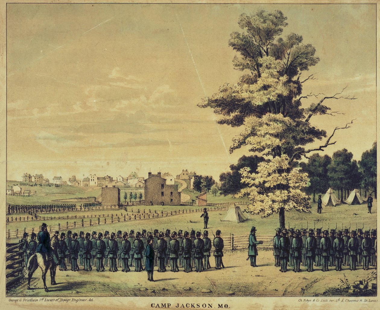 Camp Jackson, MO. av George G. Friedlein