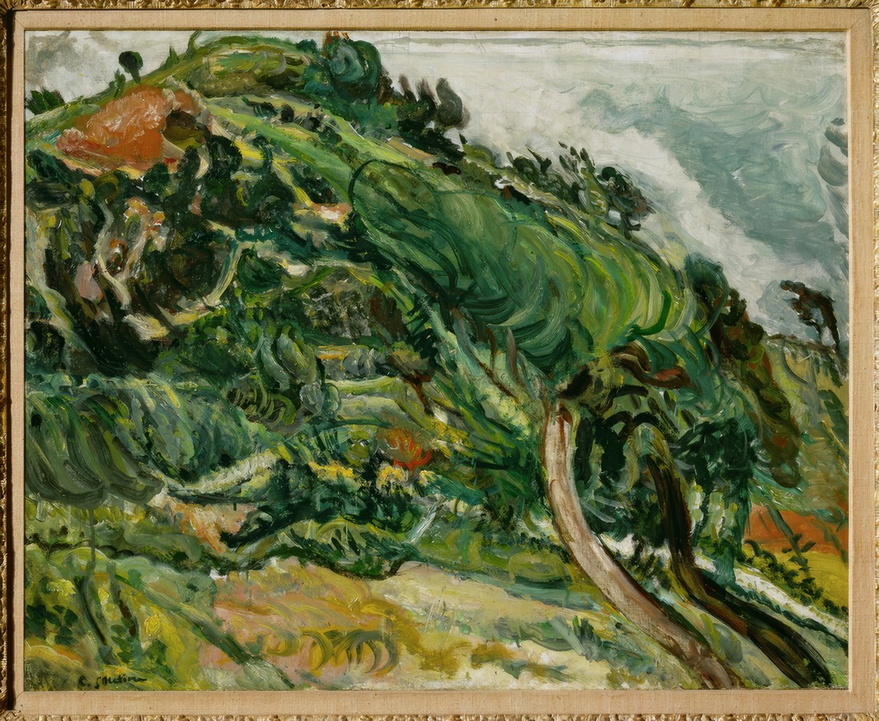 Landskap med träd av Chaim Soutine