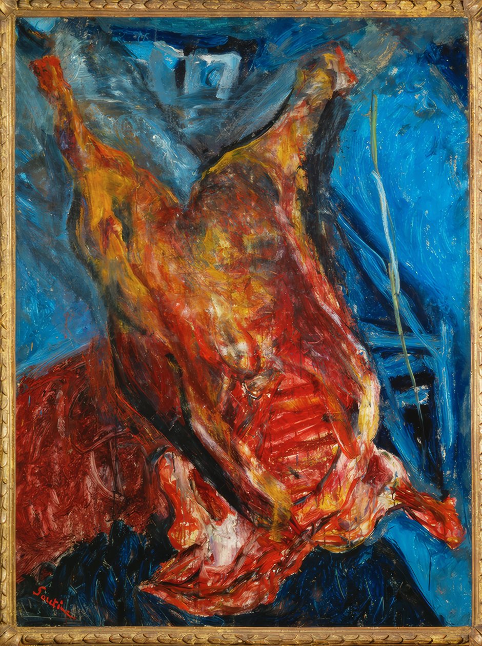 Slaktad oxe av Chaim Soutine