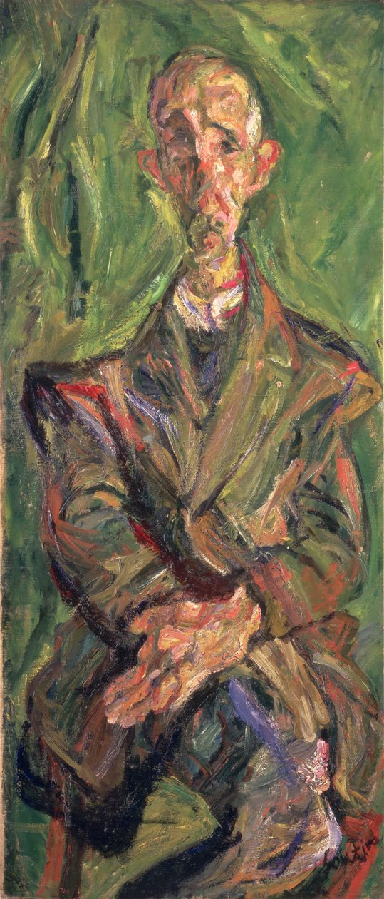 Porträtt av en man, ca 1921 av Chaim Soutine