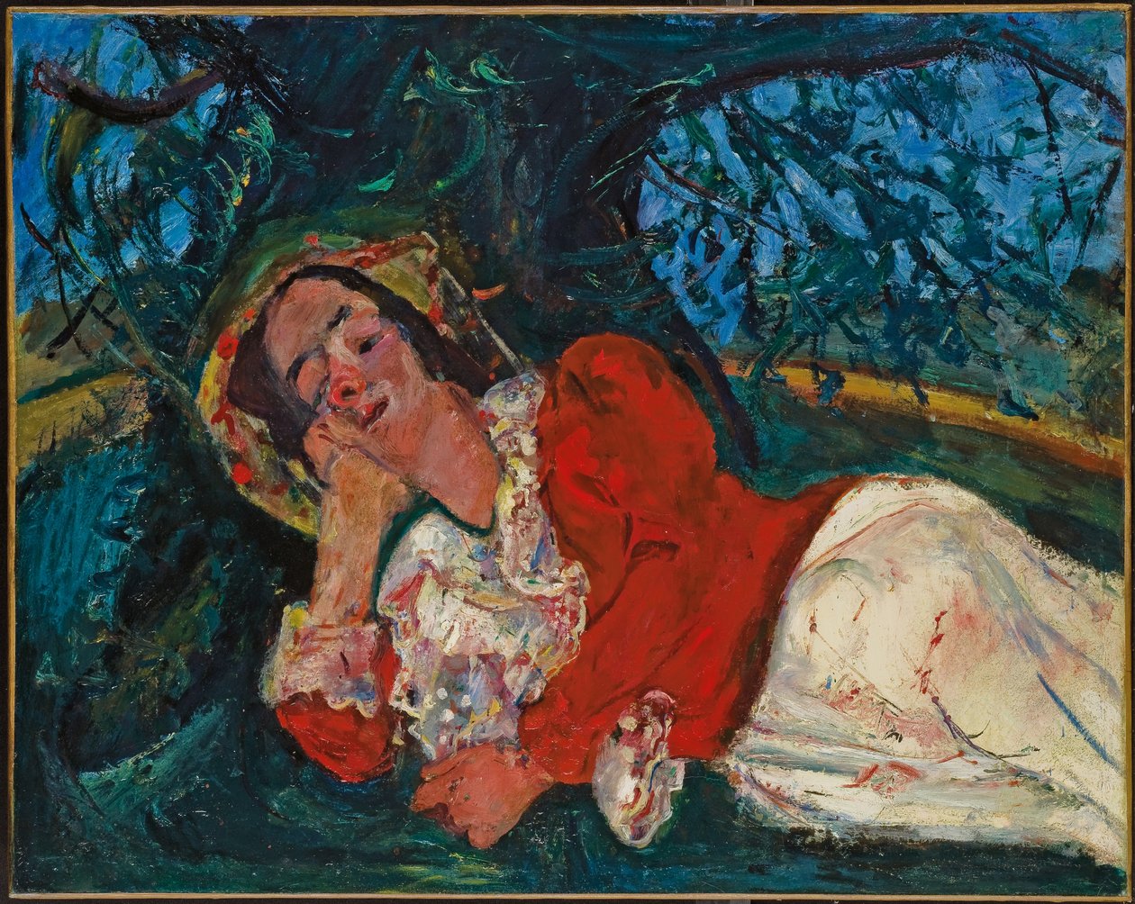 Siestan, ca 1934 av Chaim Soutine