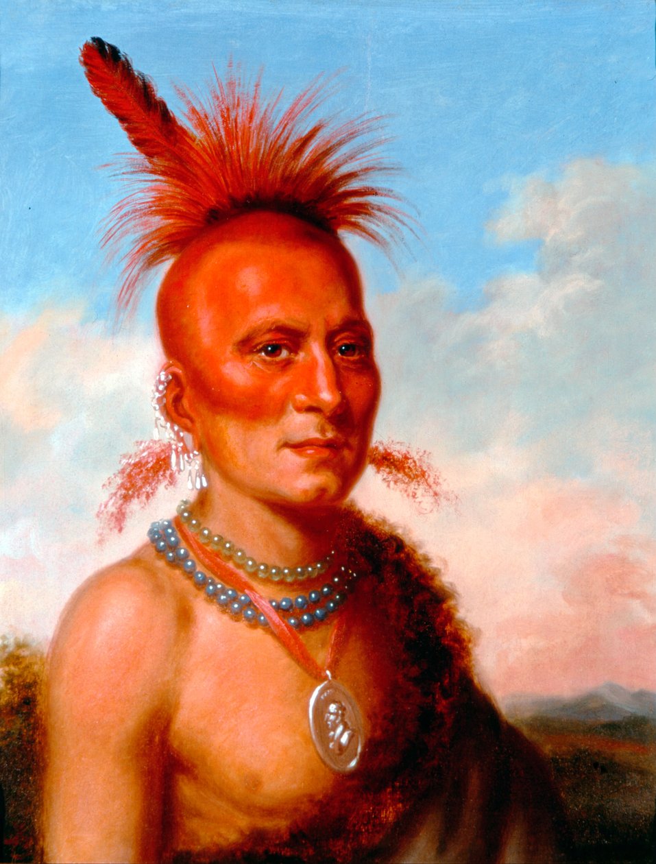 Sharitarish (Wicked Chief), Pawnee av Charles Bird King