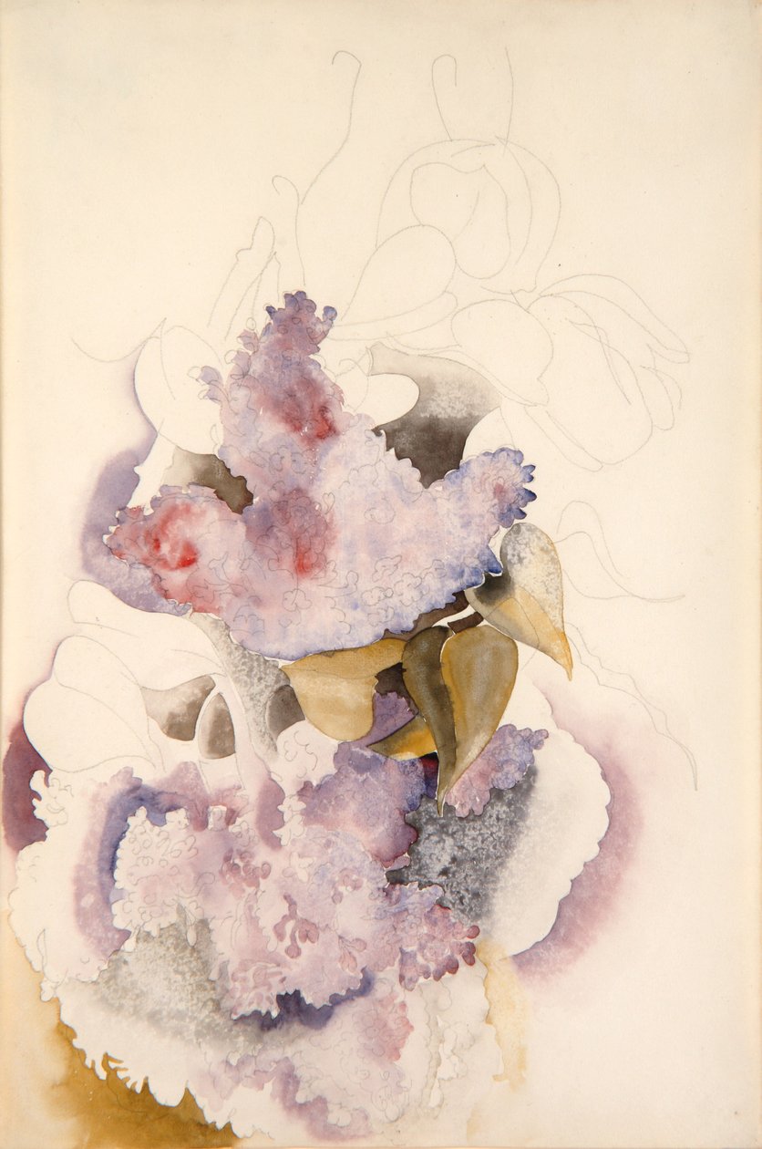 Syrener, ca 1917 av Charles Demuth