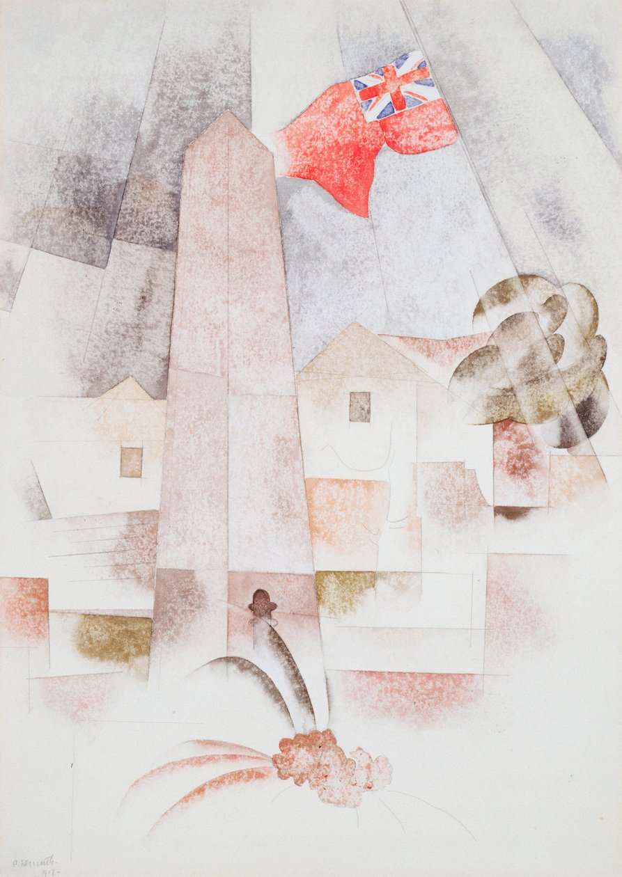 Monument, Bermuda av Charles Demuth