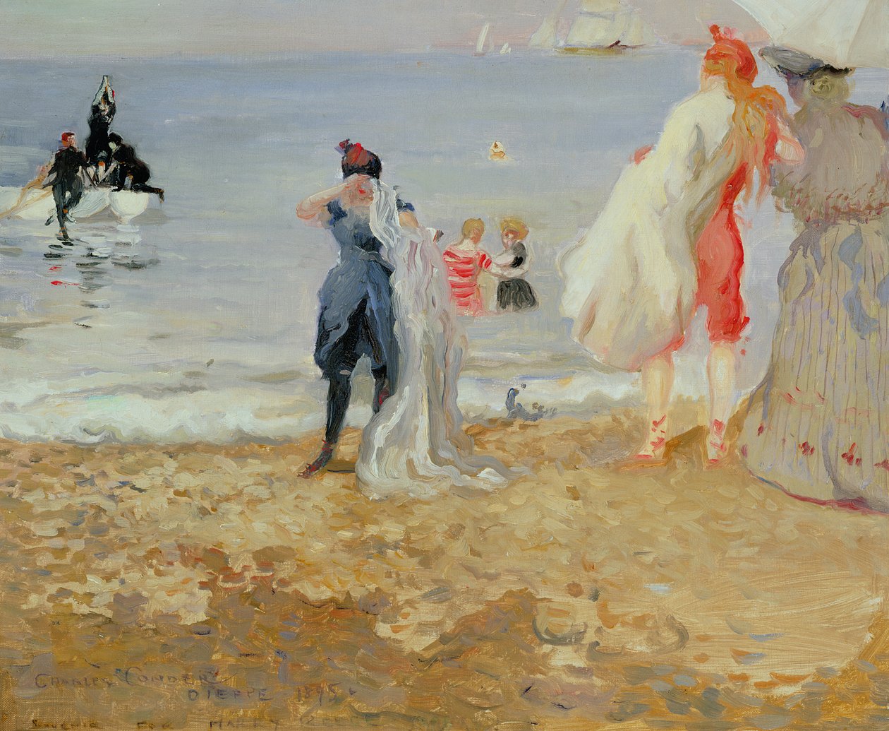 Dieppe, 1895 av Charles Edward Conder