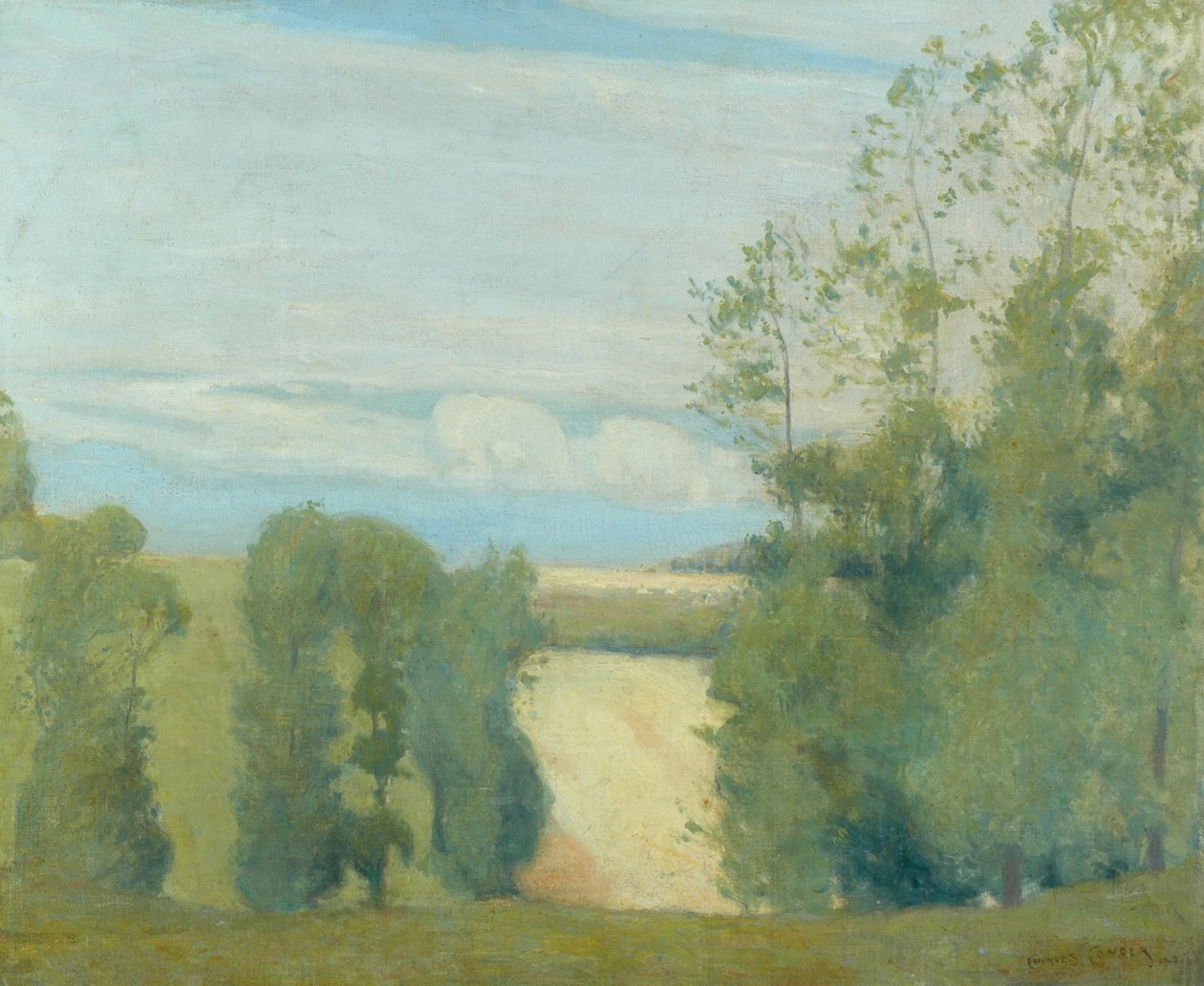 Landskap, 1894 av Charles Edward Conder