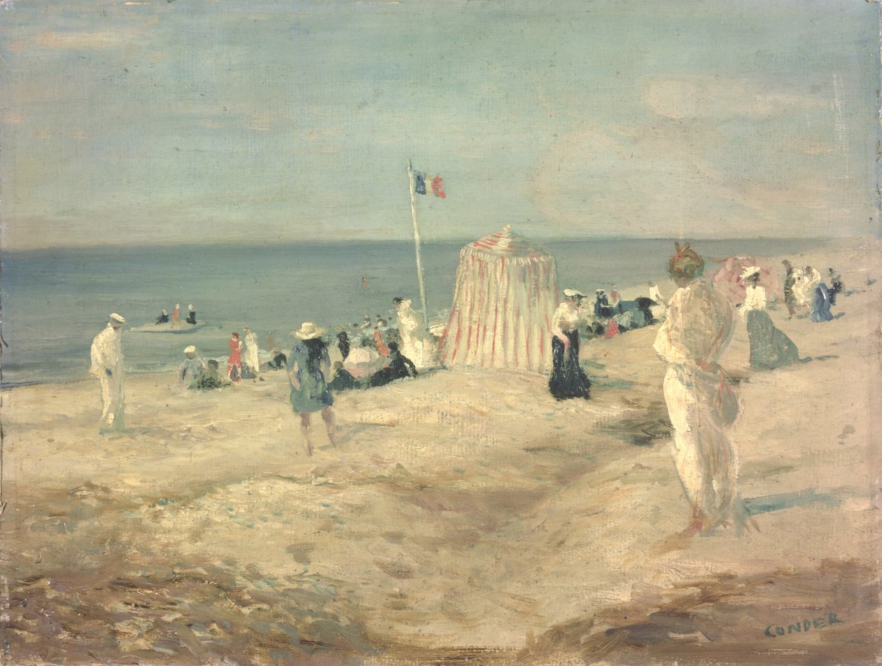 Stranden vid Ambleteuse, 1901 av Charles Edward Conder