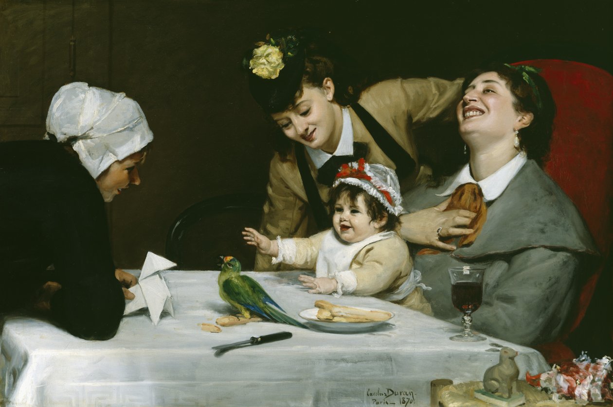 Merrymakers, 1870 av Charles Emile Auguste Carolus Duran