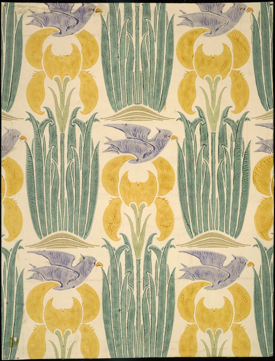 Design "Fåglar och blommor av Charles Francis Annesley Voysey