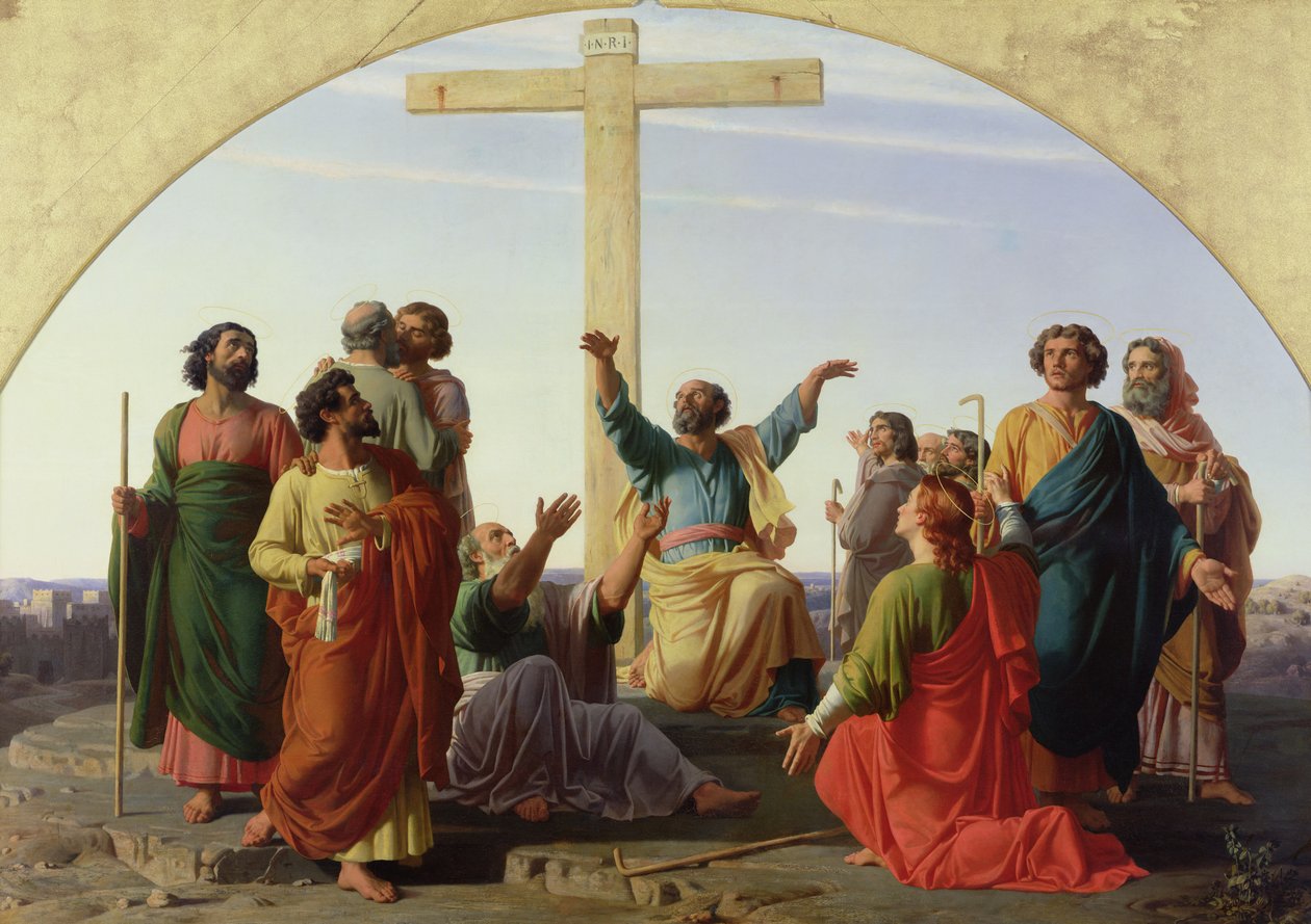 Apostlarnas avgång, 1845 av Charles Gleyre