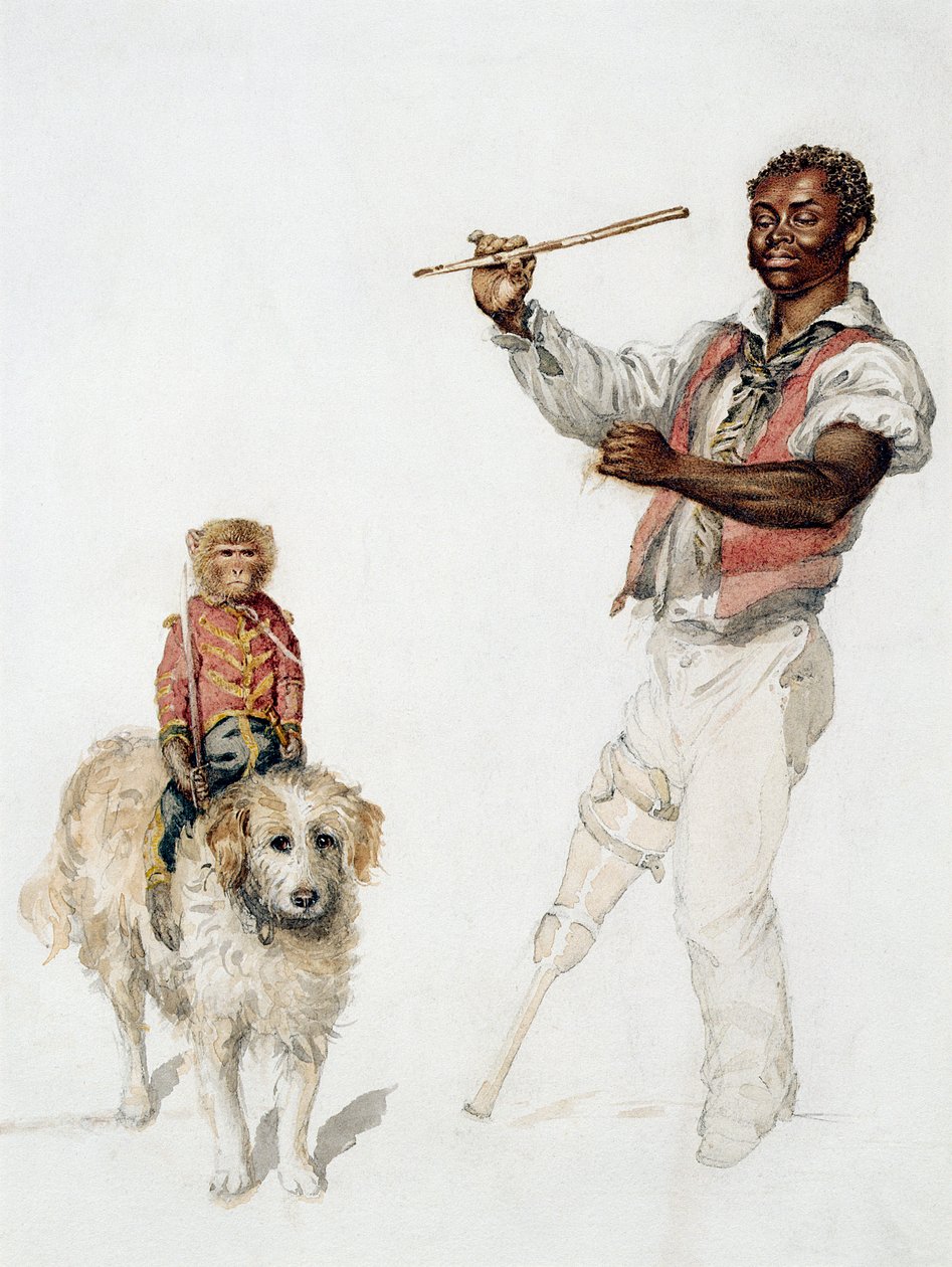 Underhållaren, c.1870 av Charles Green