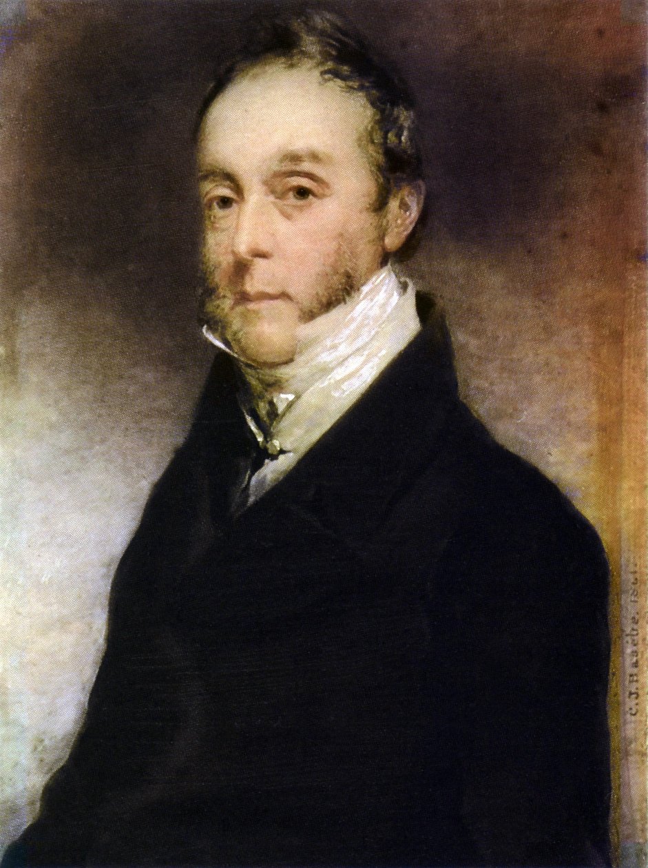 Portrait von George Hay Dwkins-Pennant av Charles J. Basébé