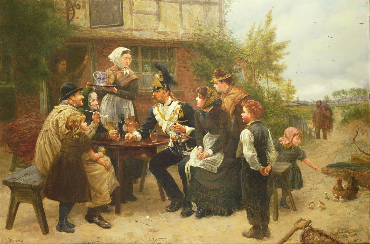 Soldatens återkomst av Charles J. Staniland
