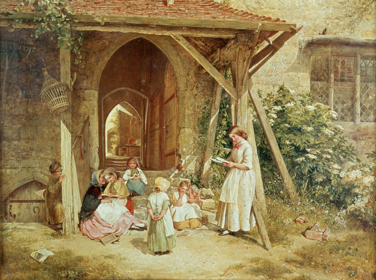Spelar i skolor, 1857 av Charles James Lewis