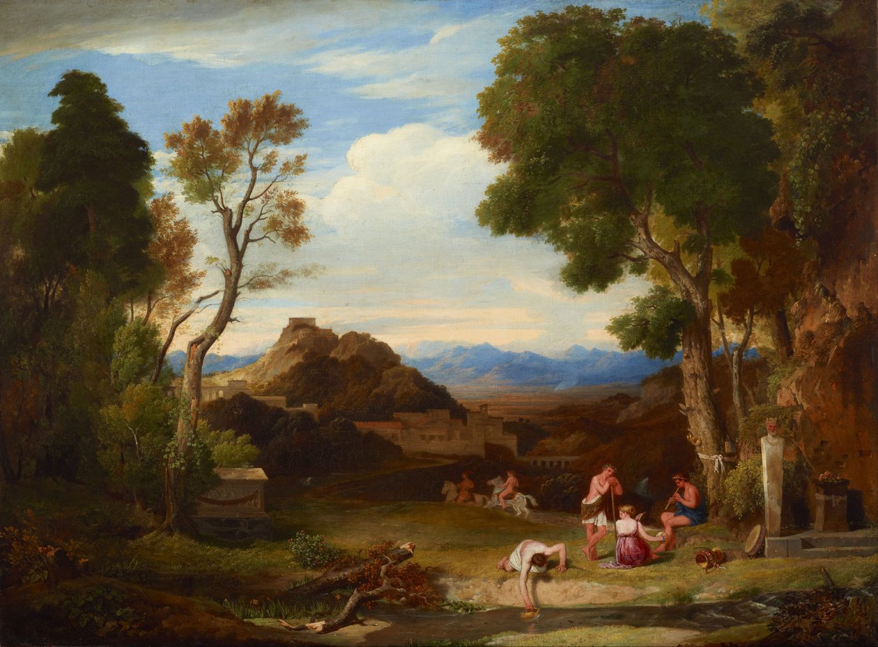 Klassiskt landskap av Charles Lock Eastlake