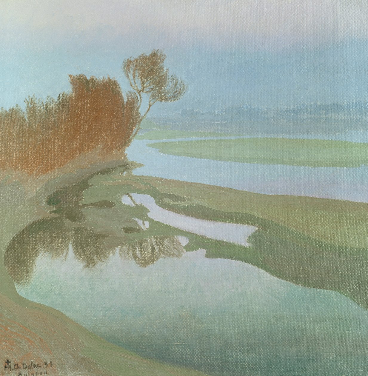 Landskap av Charles Marie Dulac