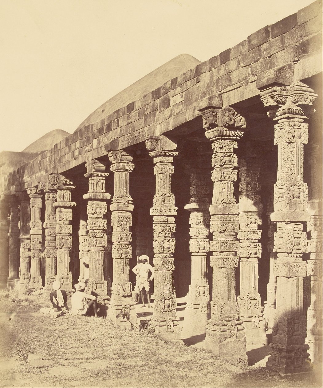 Utsikt över Tughlaqabad Fort av Charles Moravia