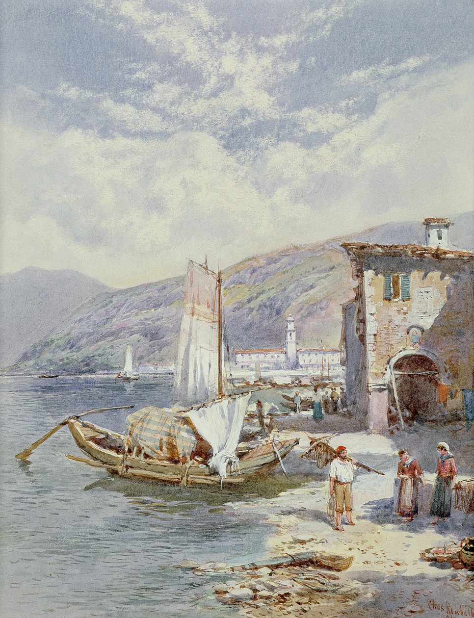 Comosjön av Thomas Charles Leeson Rowbotham