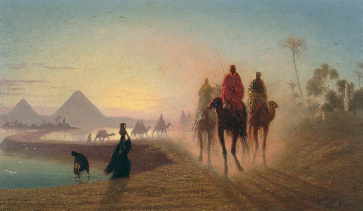 Vägen till pyramiderna av Charles Theodore Frere