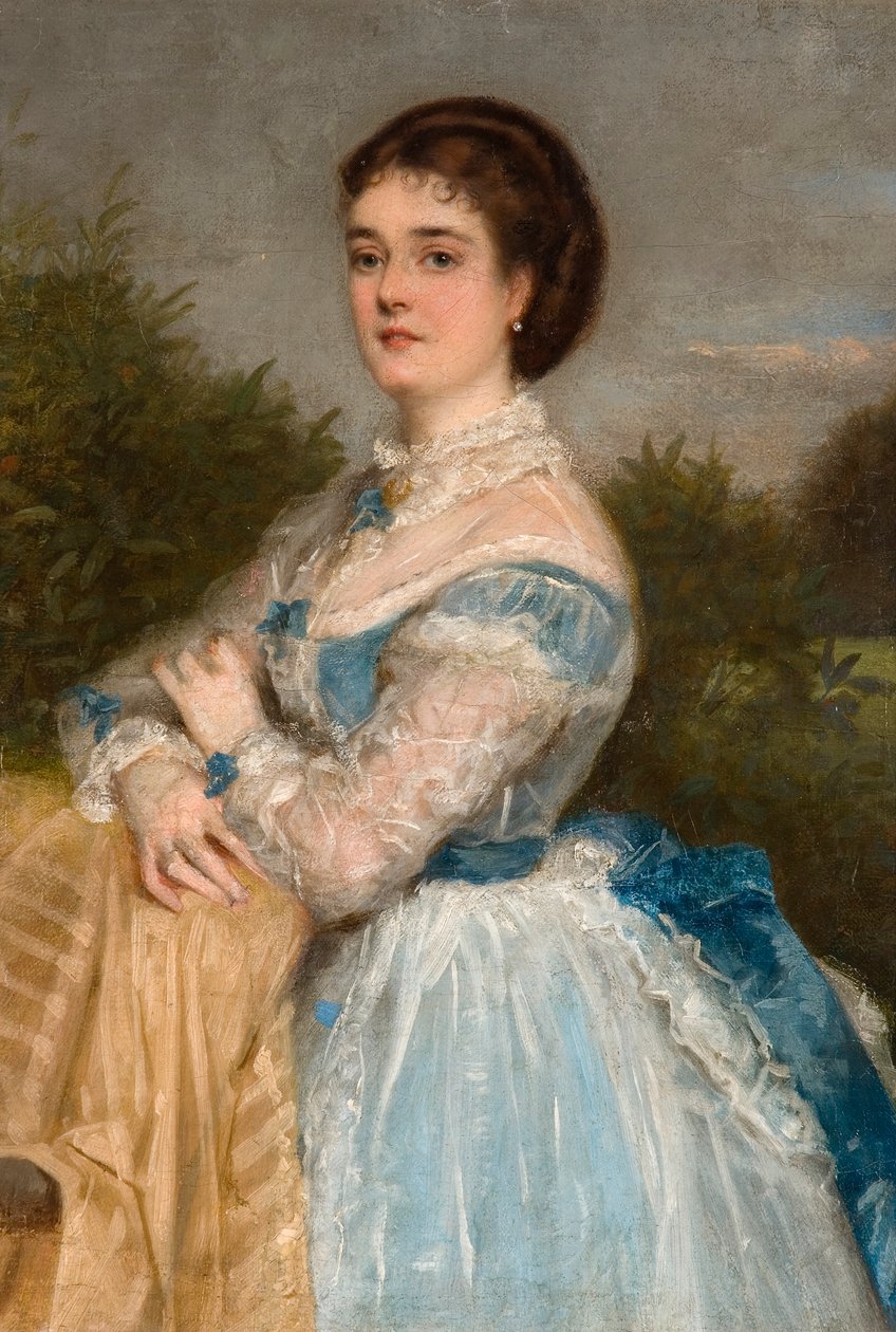 Porträtt av en dam av Charles Wynne Nicholls