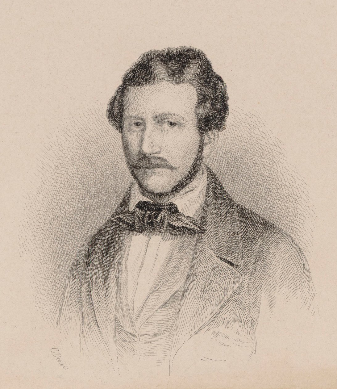 Gaetano Donizetti av Charles Alphonse Deblois