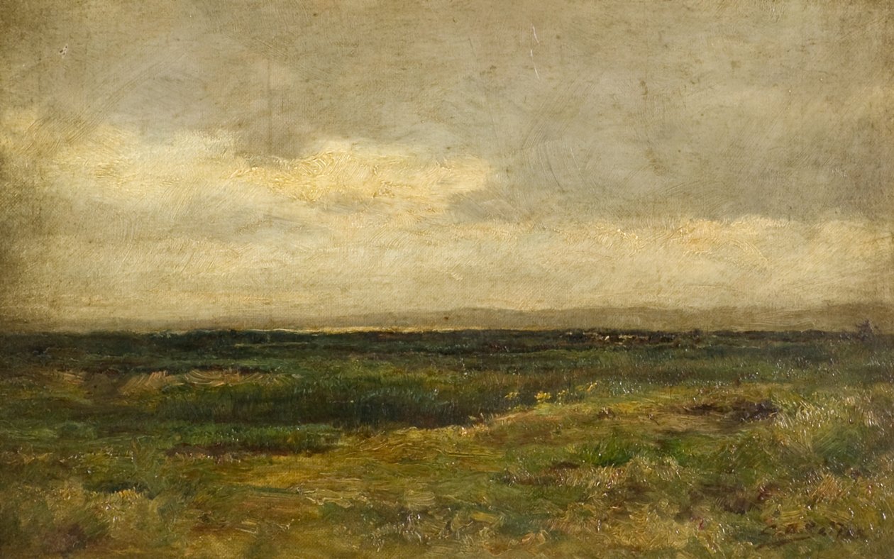 Landskap (olja på duk) av Charles Andrew Sellar