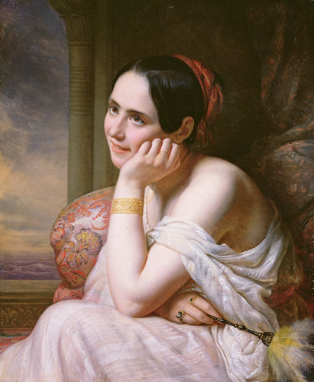 An Odalisque, 1836 av Carl von Steuben