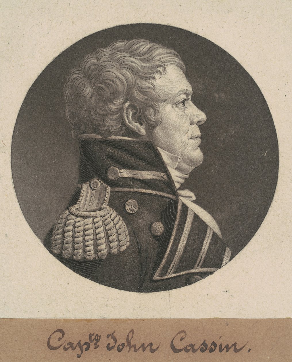 John Cassin av Charles B. J. Févret de Saint Mémin