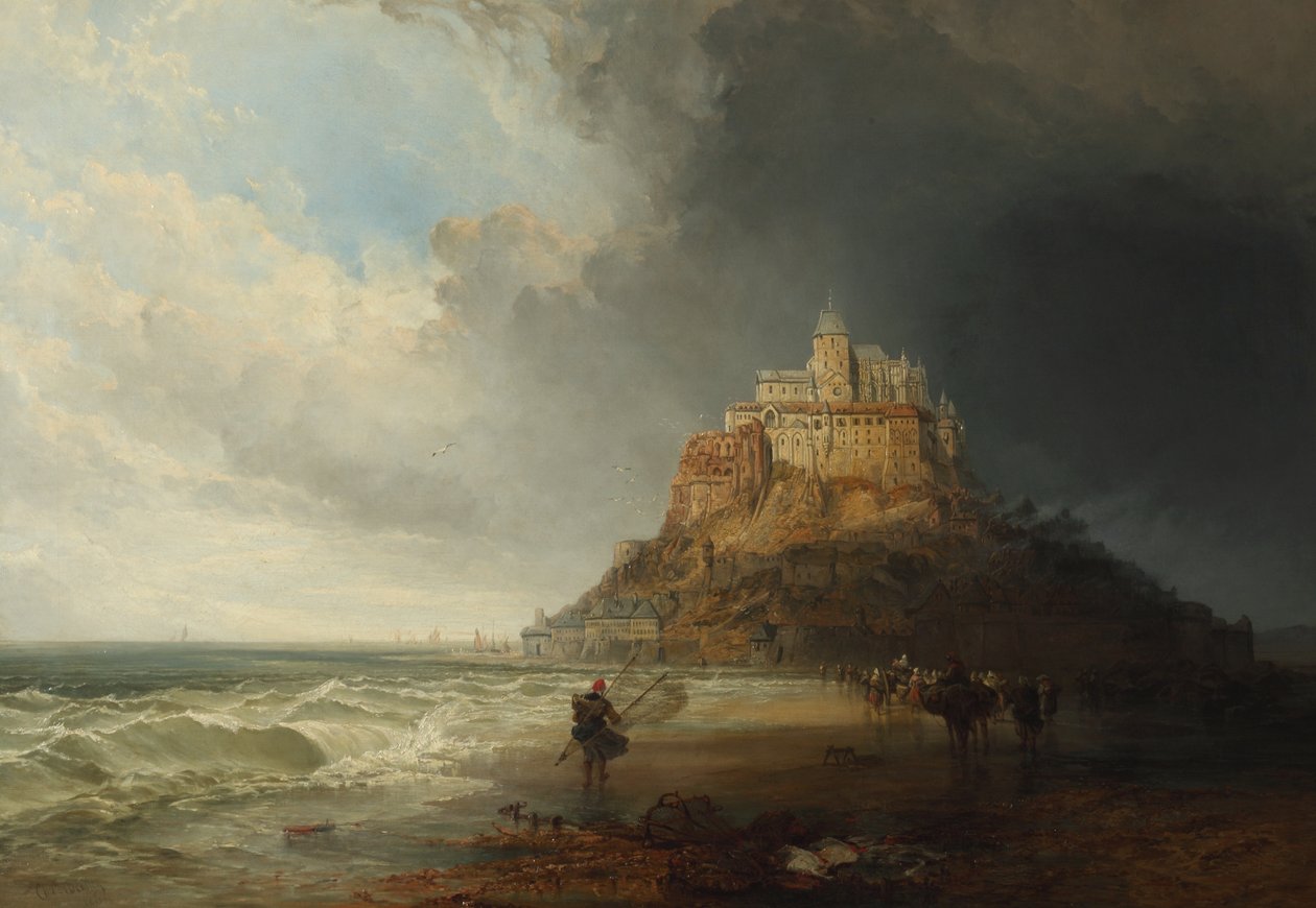 Mont St Michel av Charles Bentley